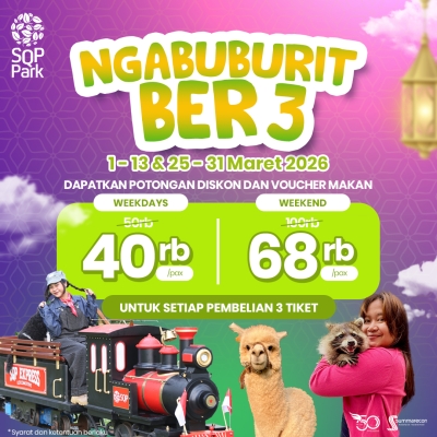 Promo Ngabuburit Bertiga Weekday